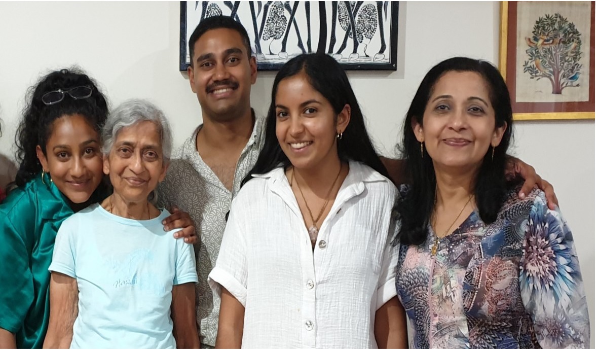 Jaya and family